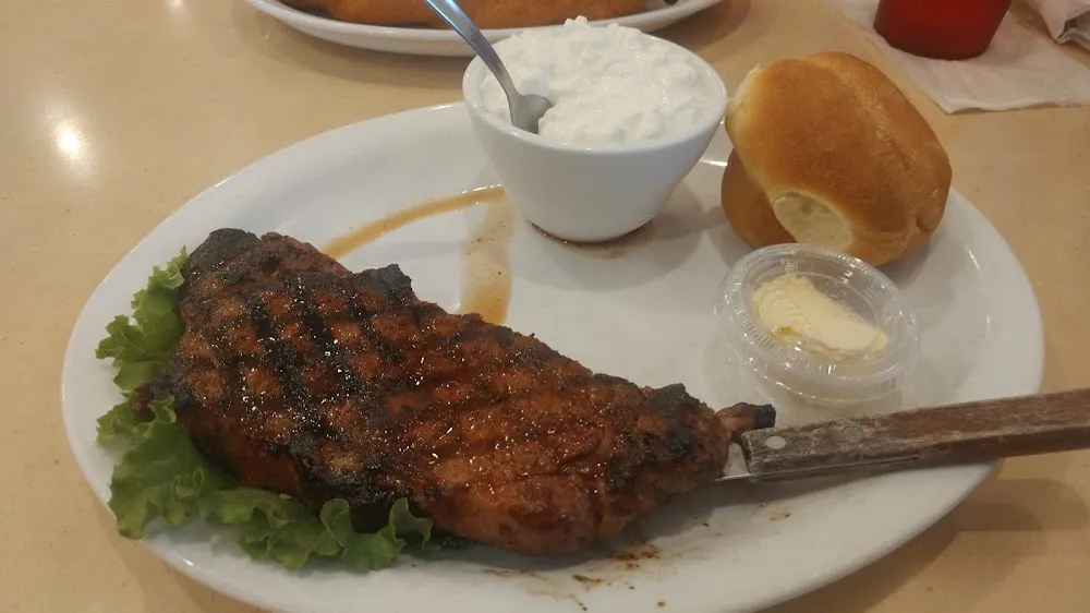 Bar B Que Pork Steak